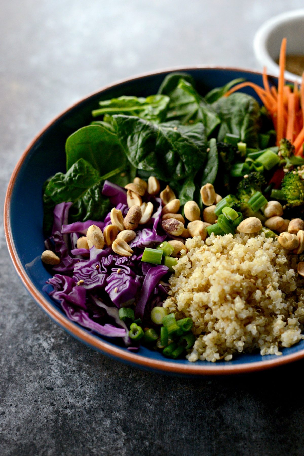 build your Asian Charred Broccoli Quinoa Bowl