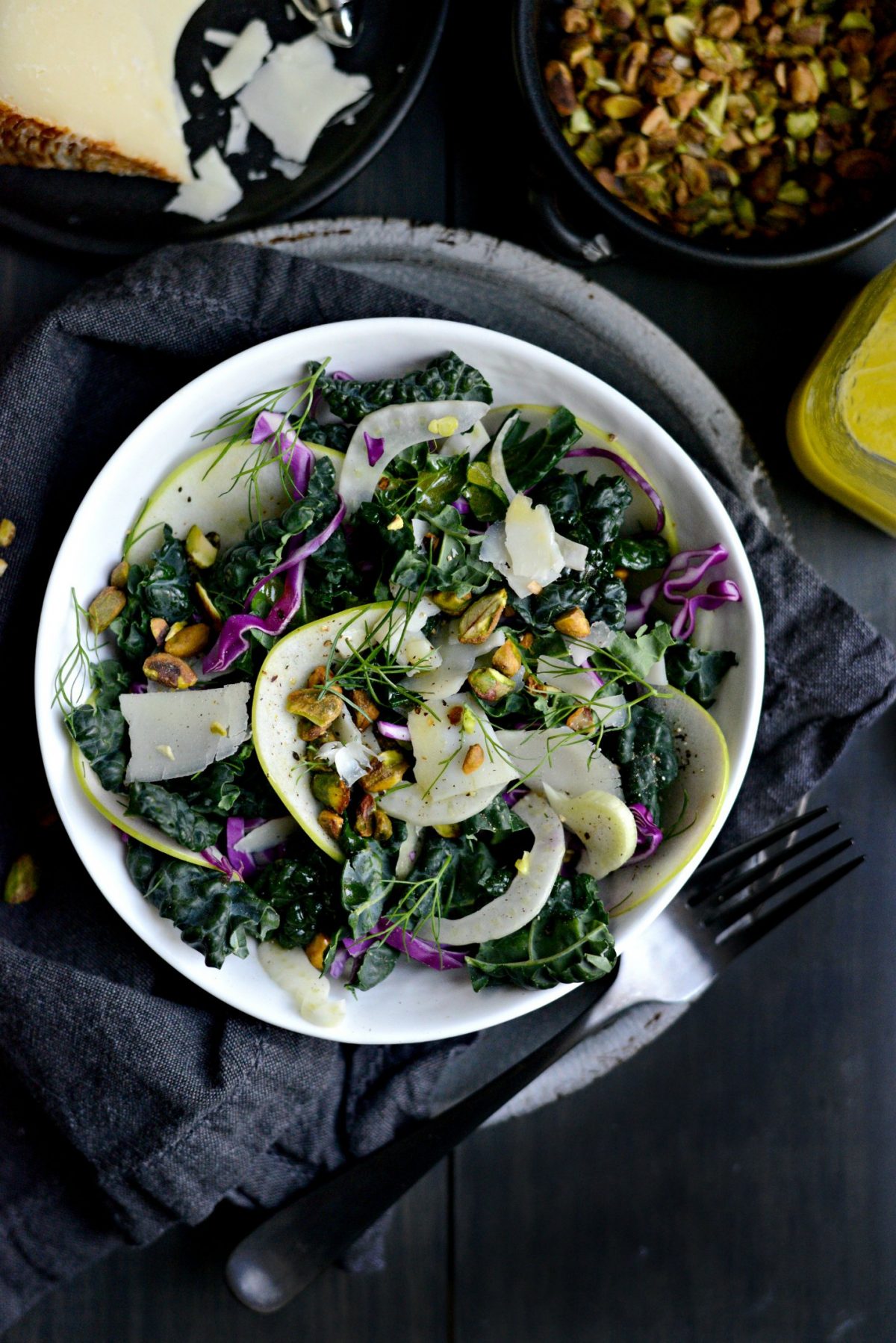 Kale, Fennel and Apple Salad