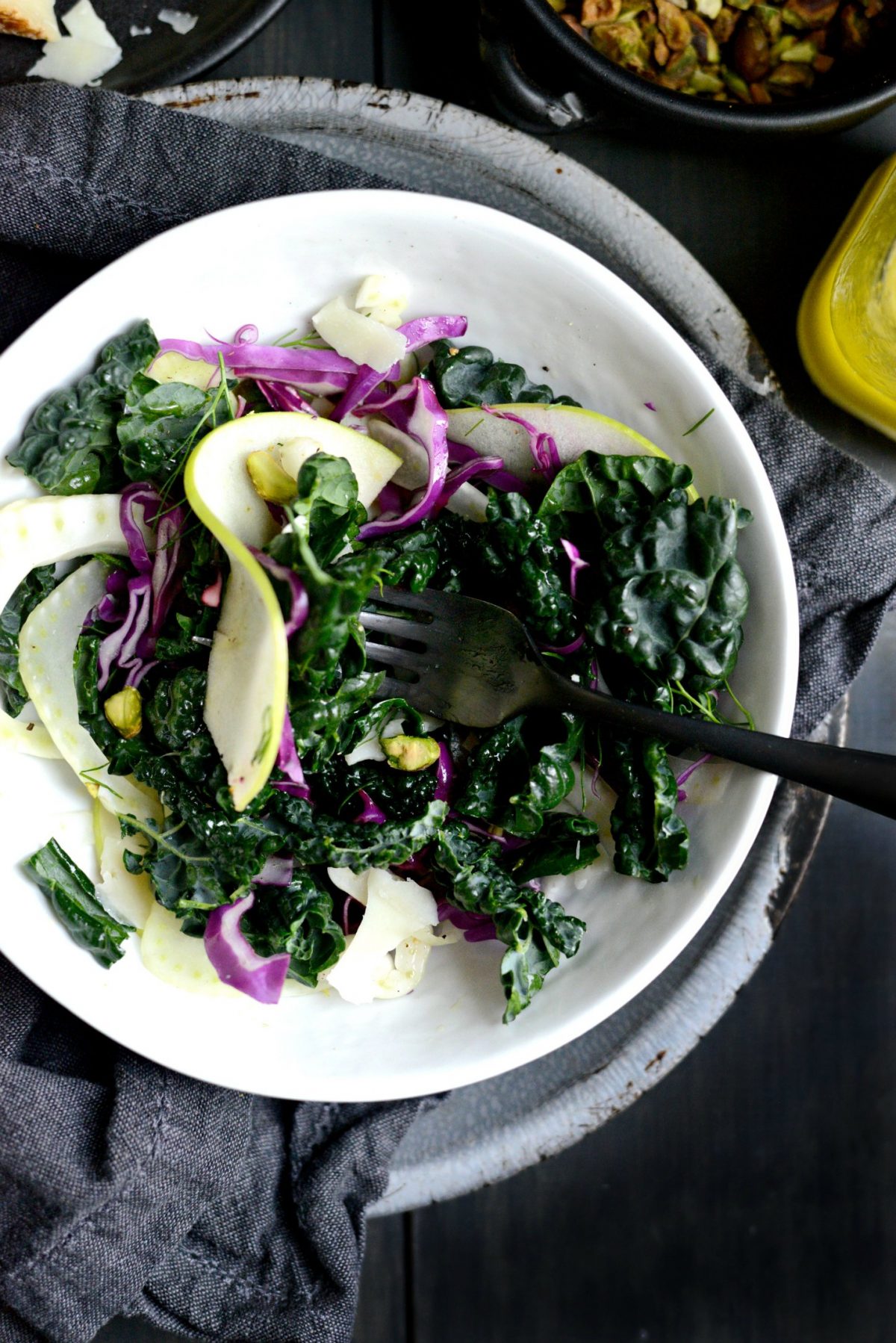 Kale, Fennel and Apple Salad l SimplyScratch.com (12)