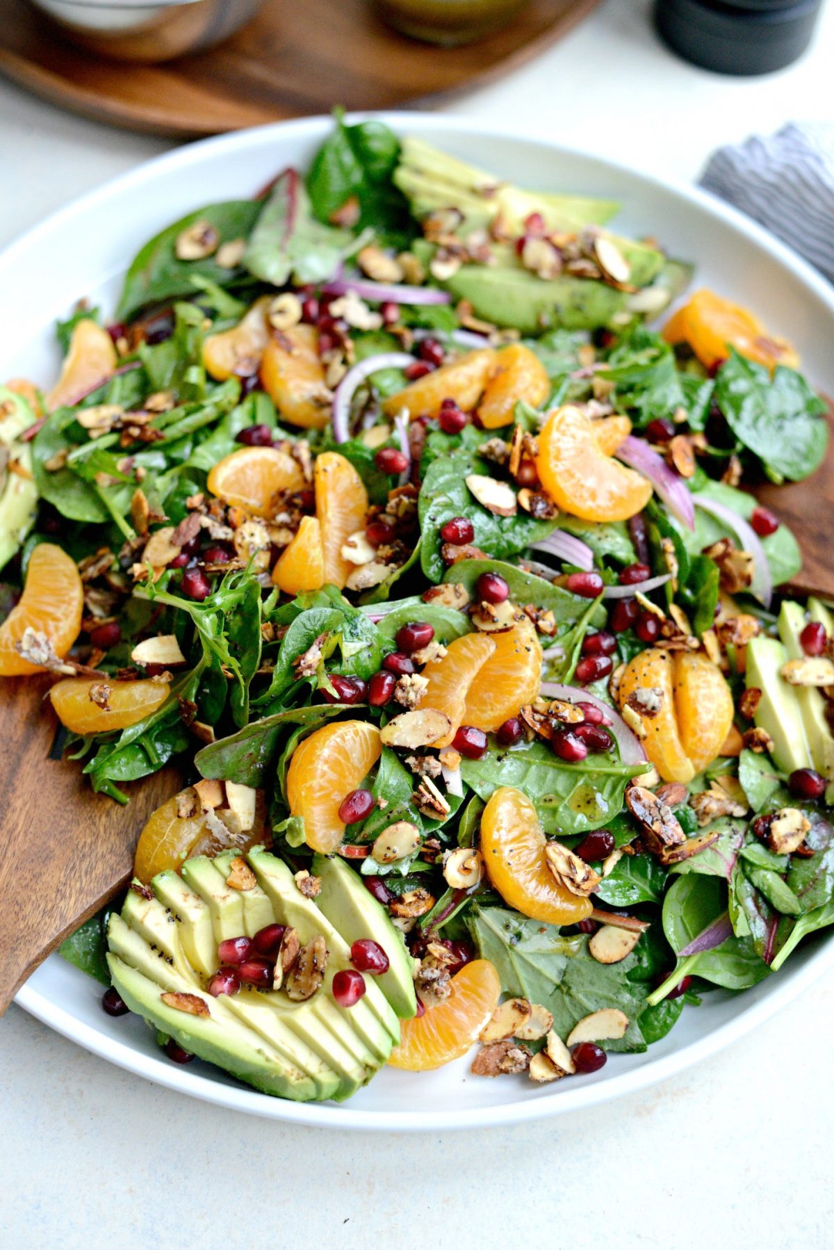 Mandarin Salad with Honey Poppy Seed Vinaigrette