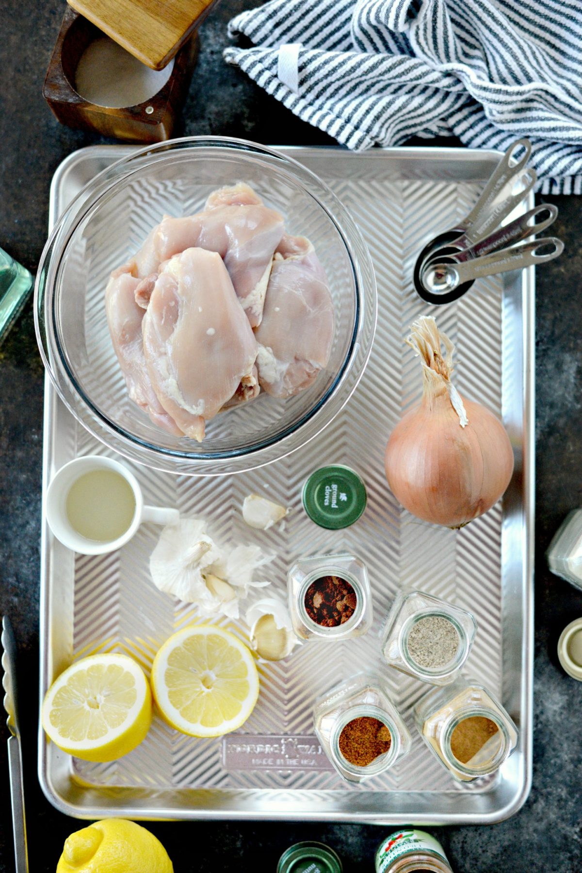 ingredients for shawarma chicken