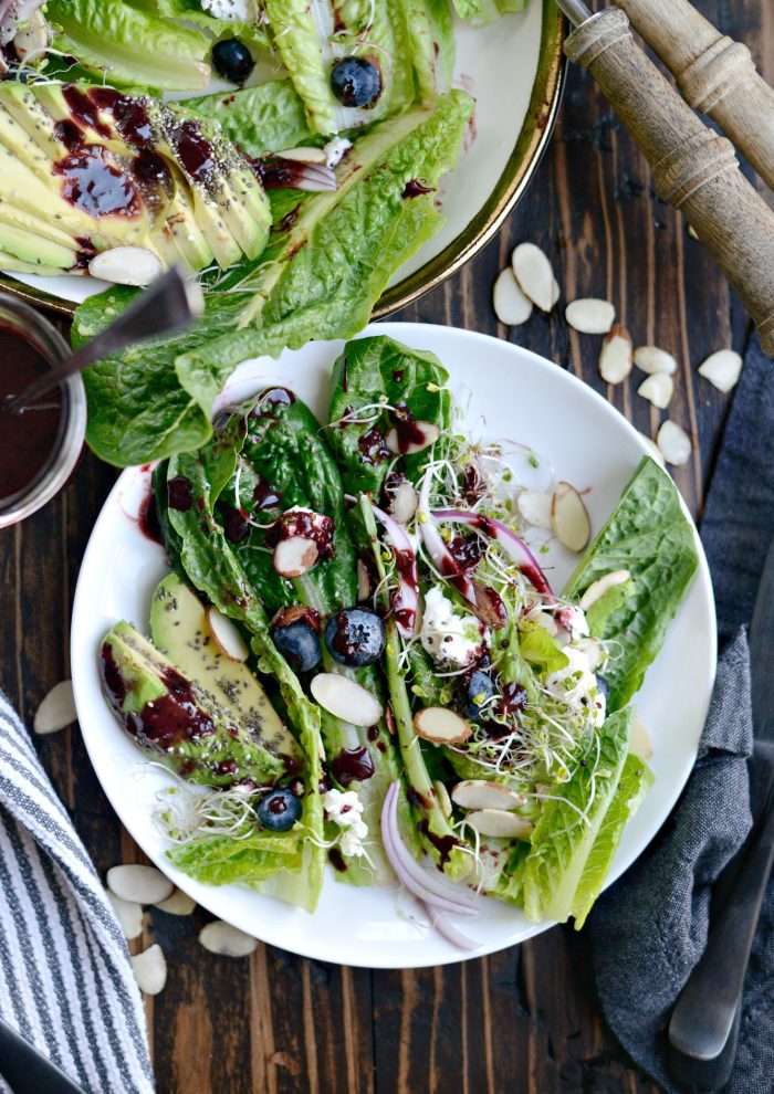 Blueberry Almond Salad 