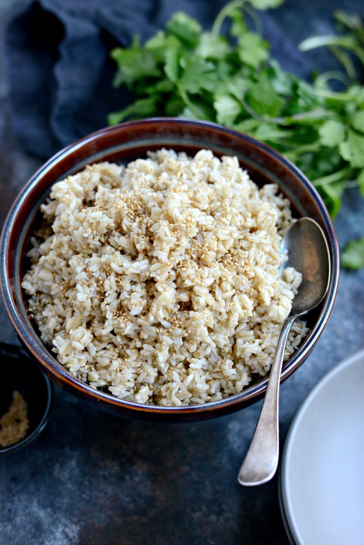 Ginger Sesame Brown Rice