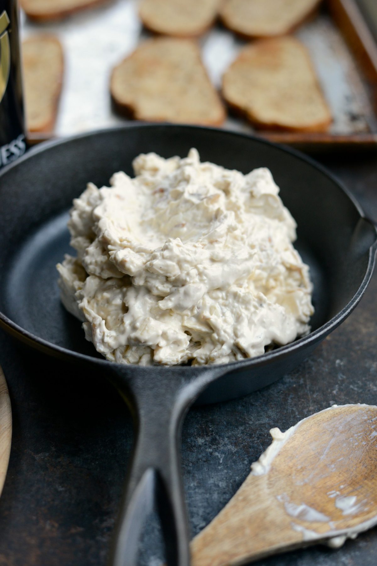 add to small cast iron skillet