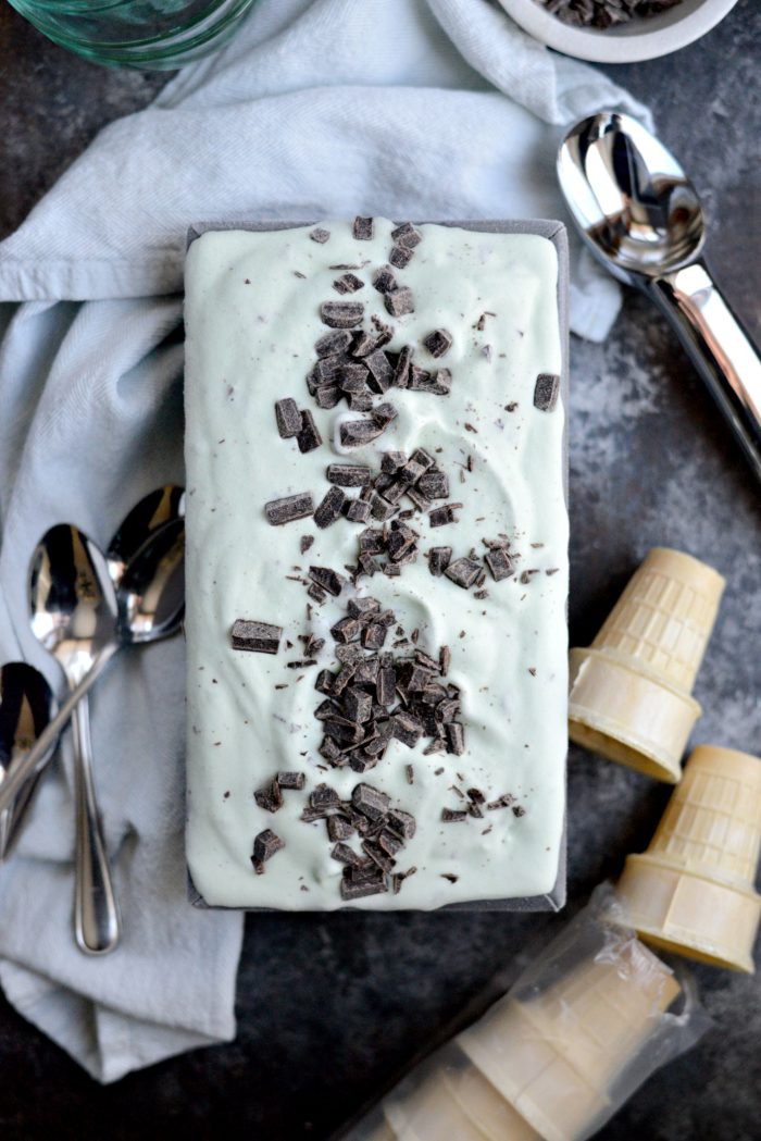 Mint Chocolate Chip Ice Cream