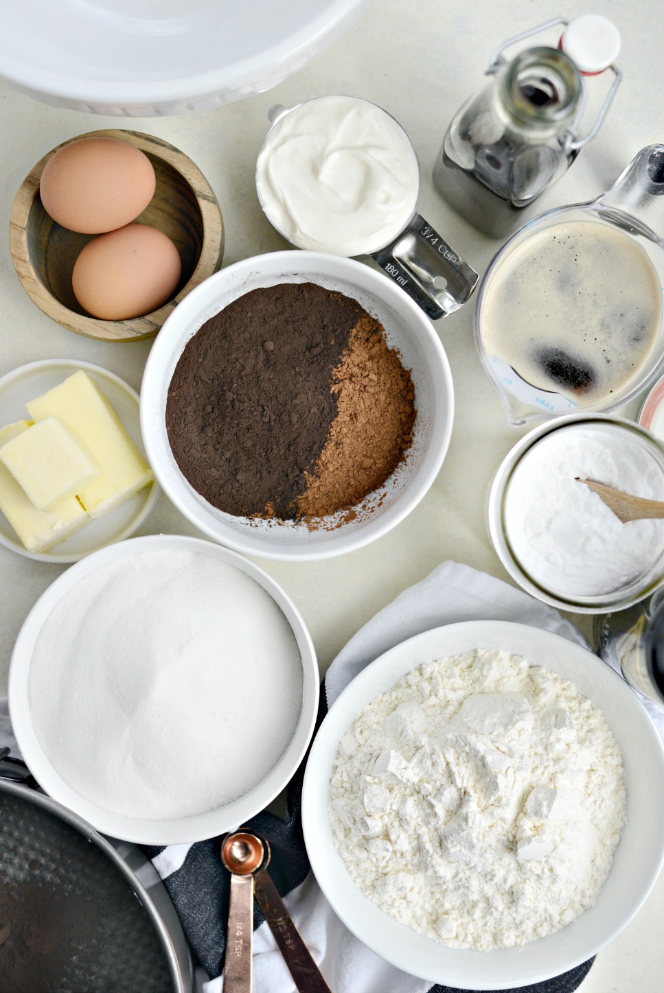 Nigella's Chocolate Guinness Cake ingredients