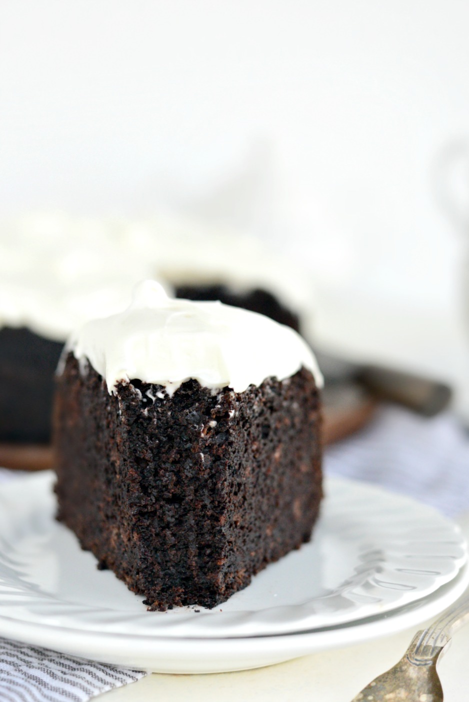 bite out of Nigella's Chocolate Guinness Cake
