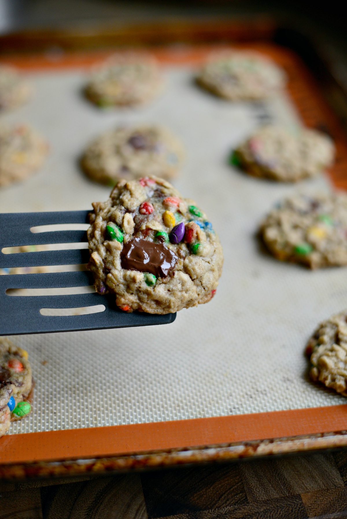 just baked Oatmeal Chocolate Chunk Sunflower Seed Cookies