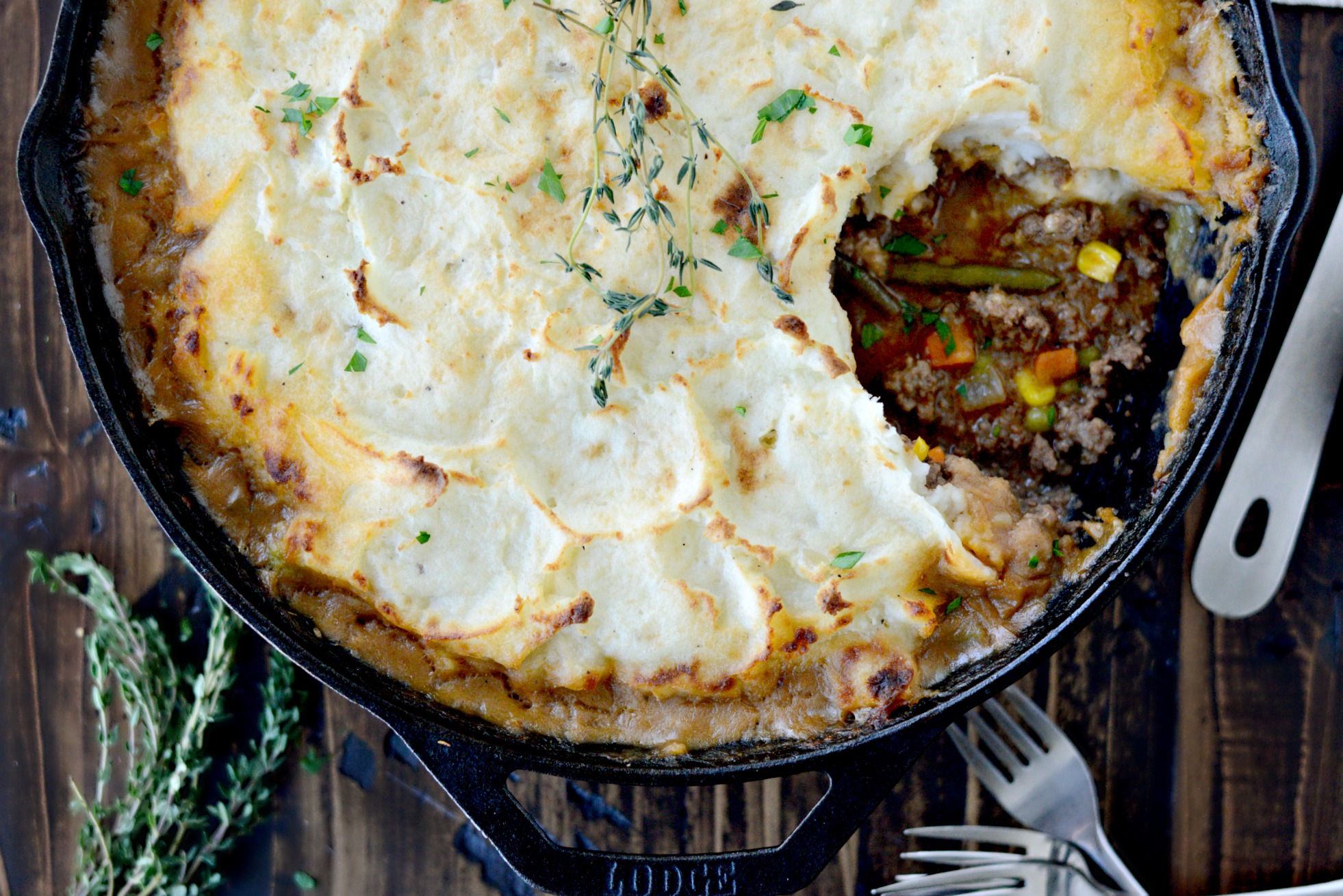 Skillet Shepherd's Pie Simply Scratch