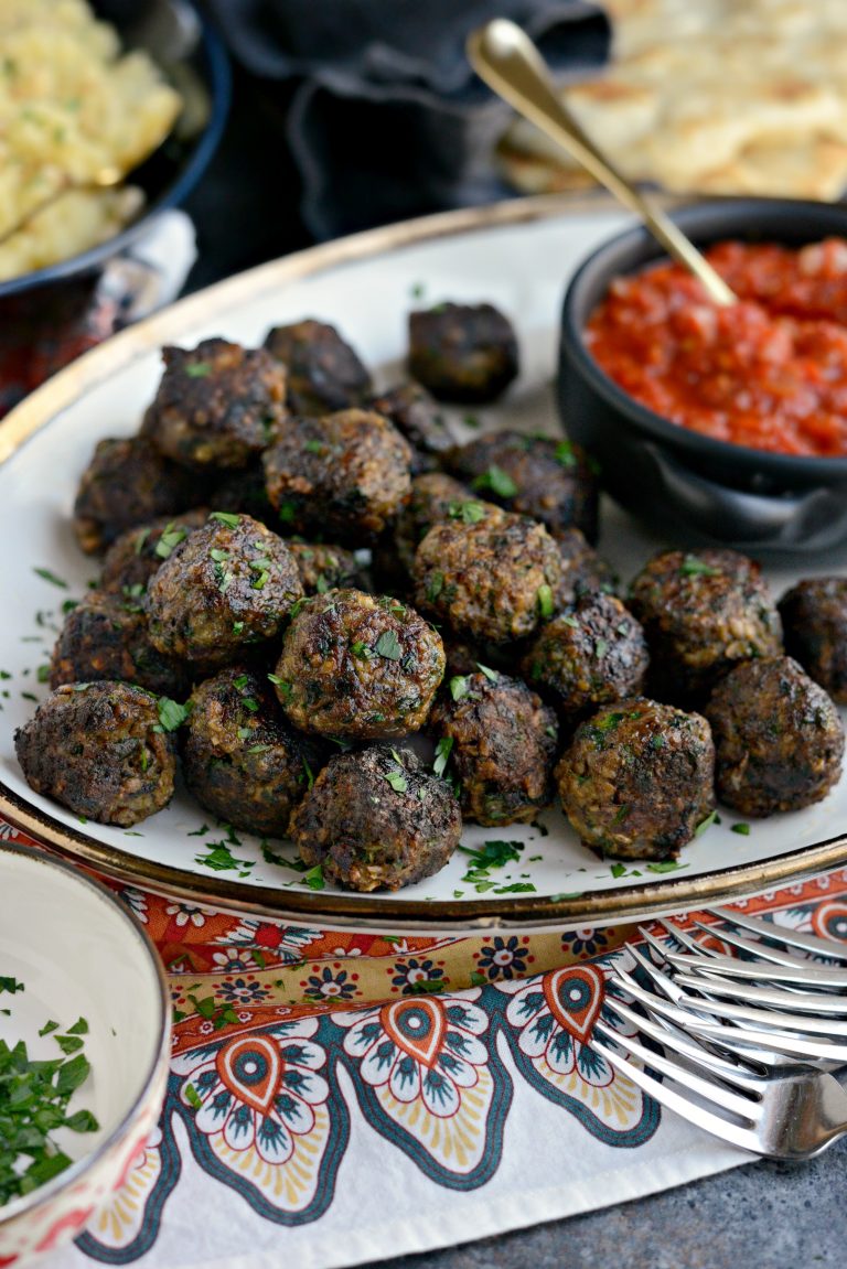 North African Spiced Lamb Meatballs Simply Scratch