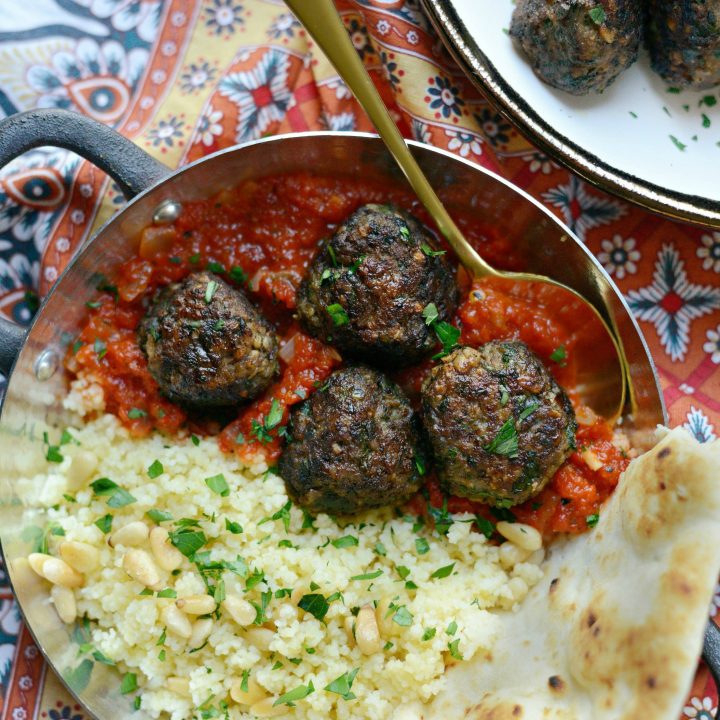 North African Spiced Lamb Meatballs Simply Scratch