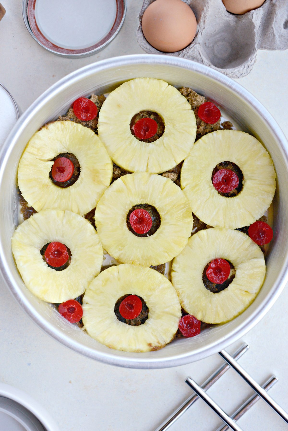 pineapple and cherries