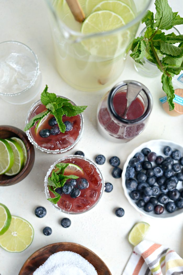 Blueberry Margaritas