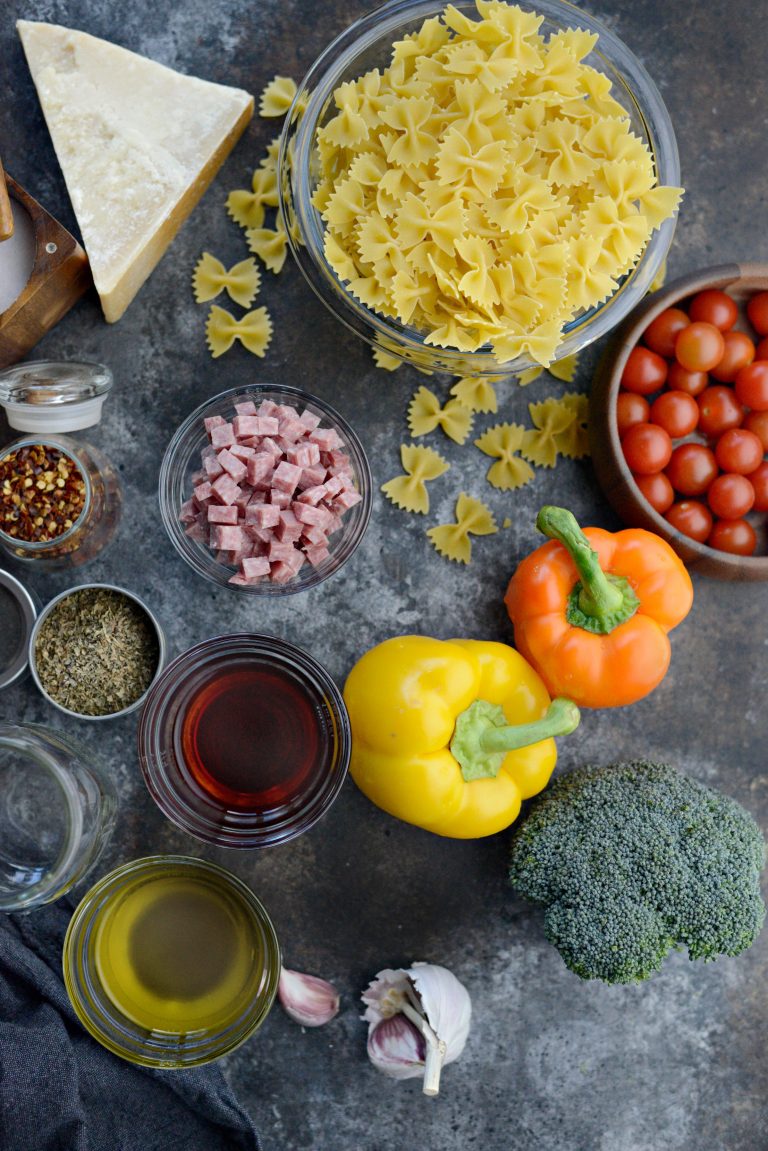 Italian Bowtie Pasta Salad Simply Scratch