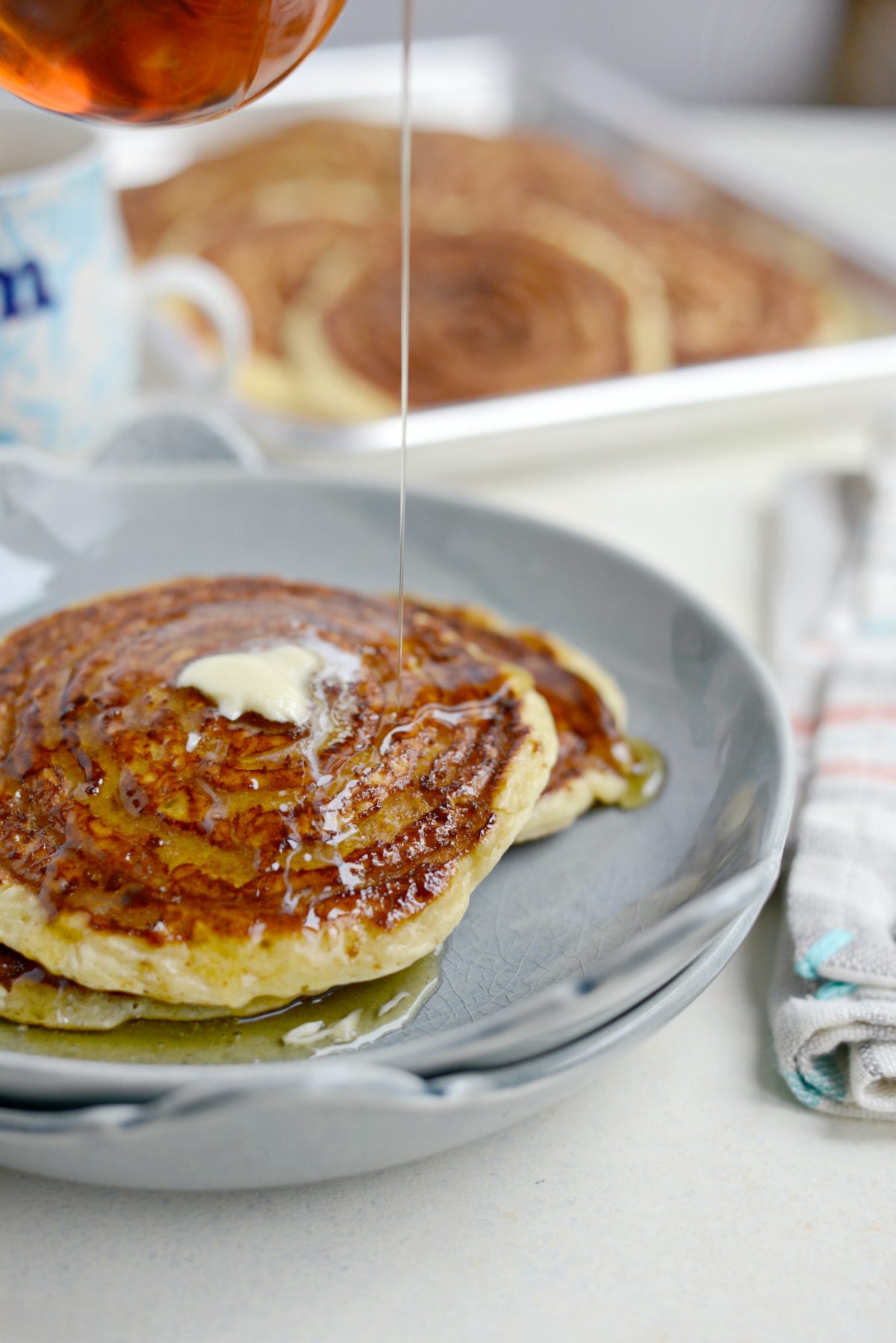 Cinnamon Swirl Pancakes