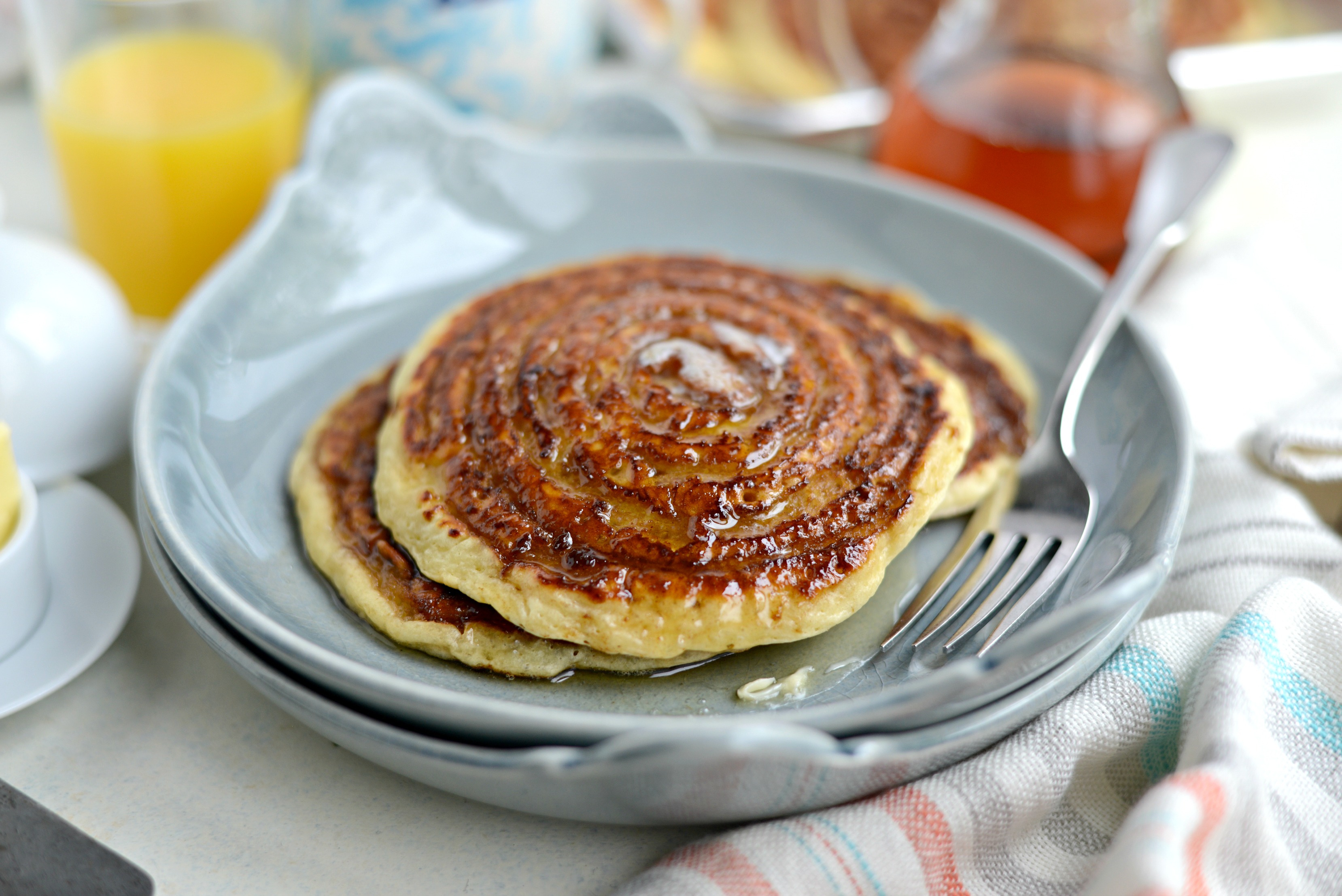 Cinnamon Swirl Pancakes: A Sweet and Fluffy Breakfast Treat