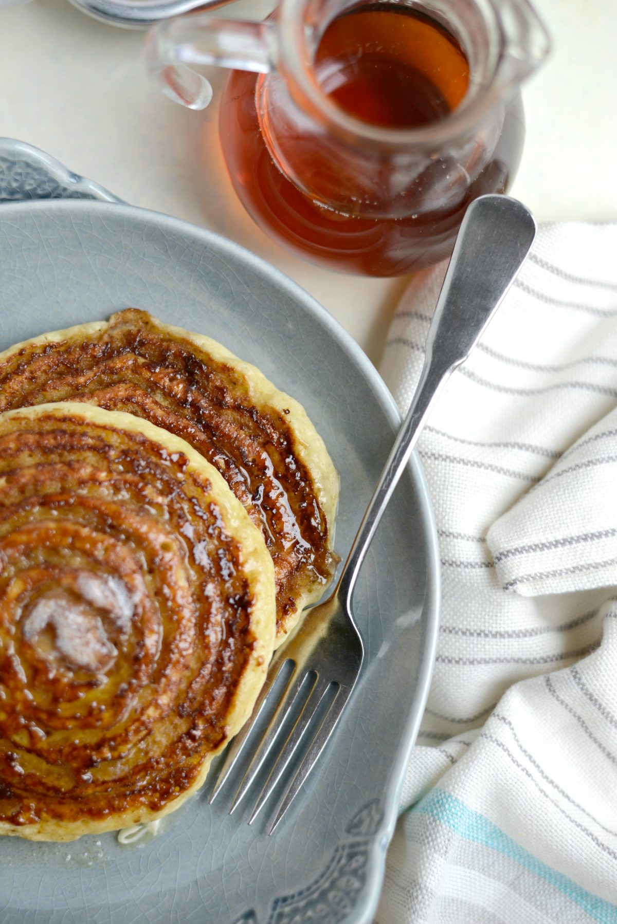 Cinnamon Swirl Pancakes 