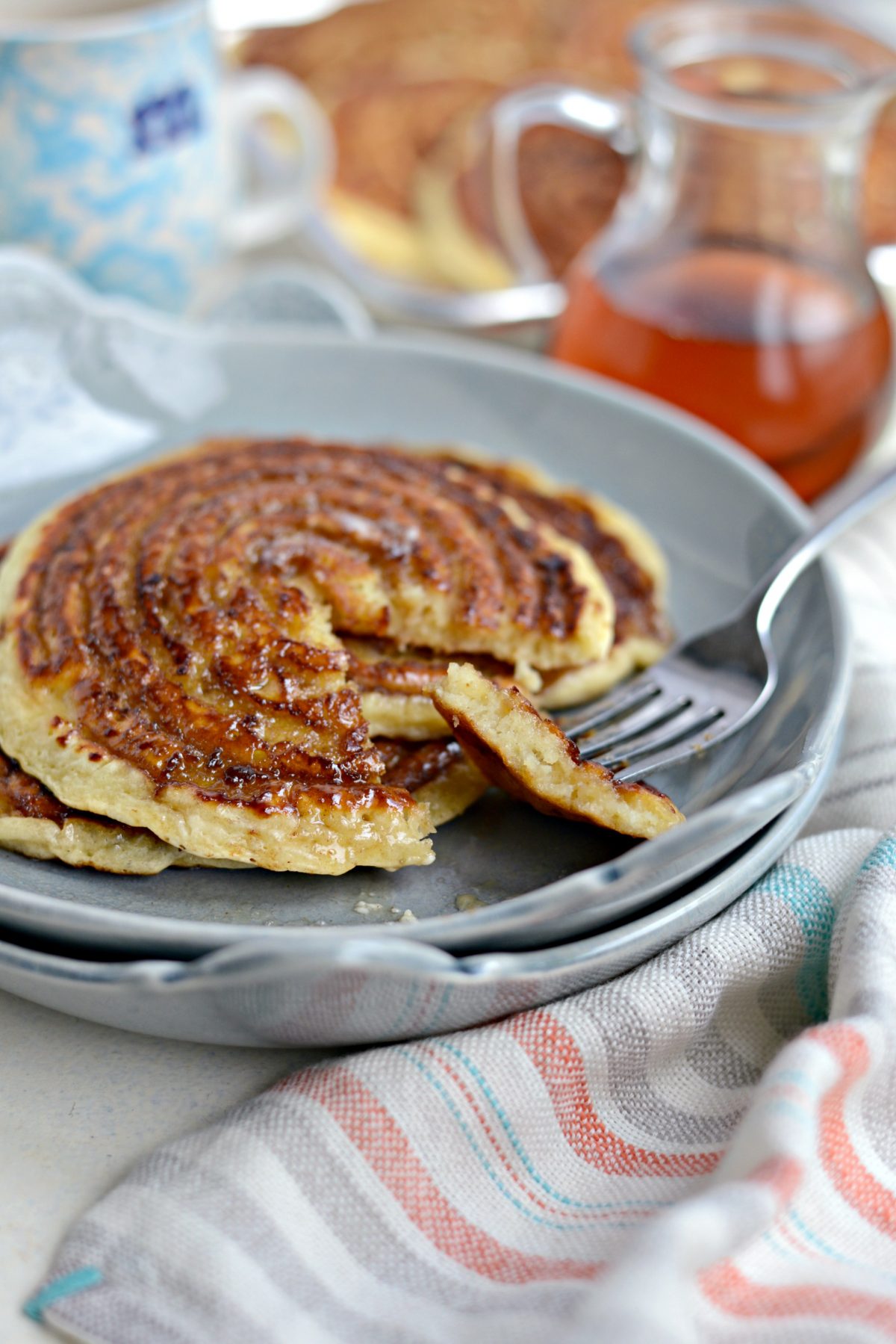 Cinnamon Swirl Pancakes