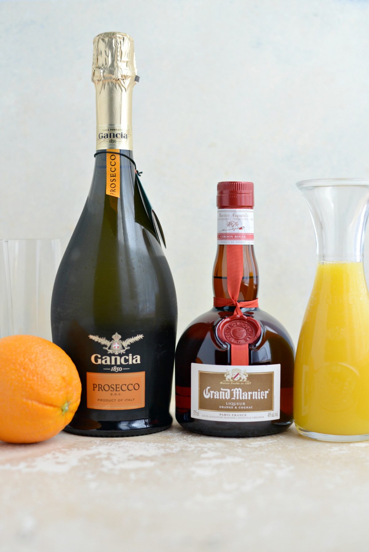 Classic Mimosa Recipe ingredients