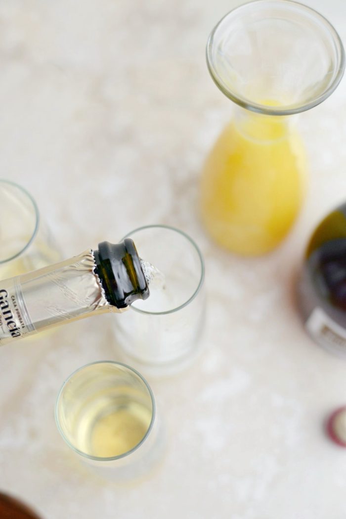 add champagne