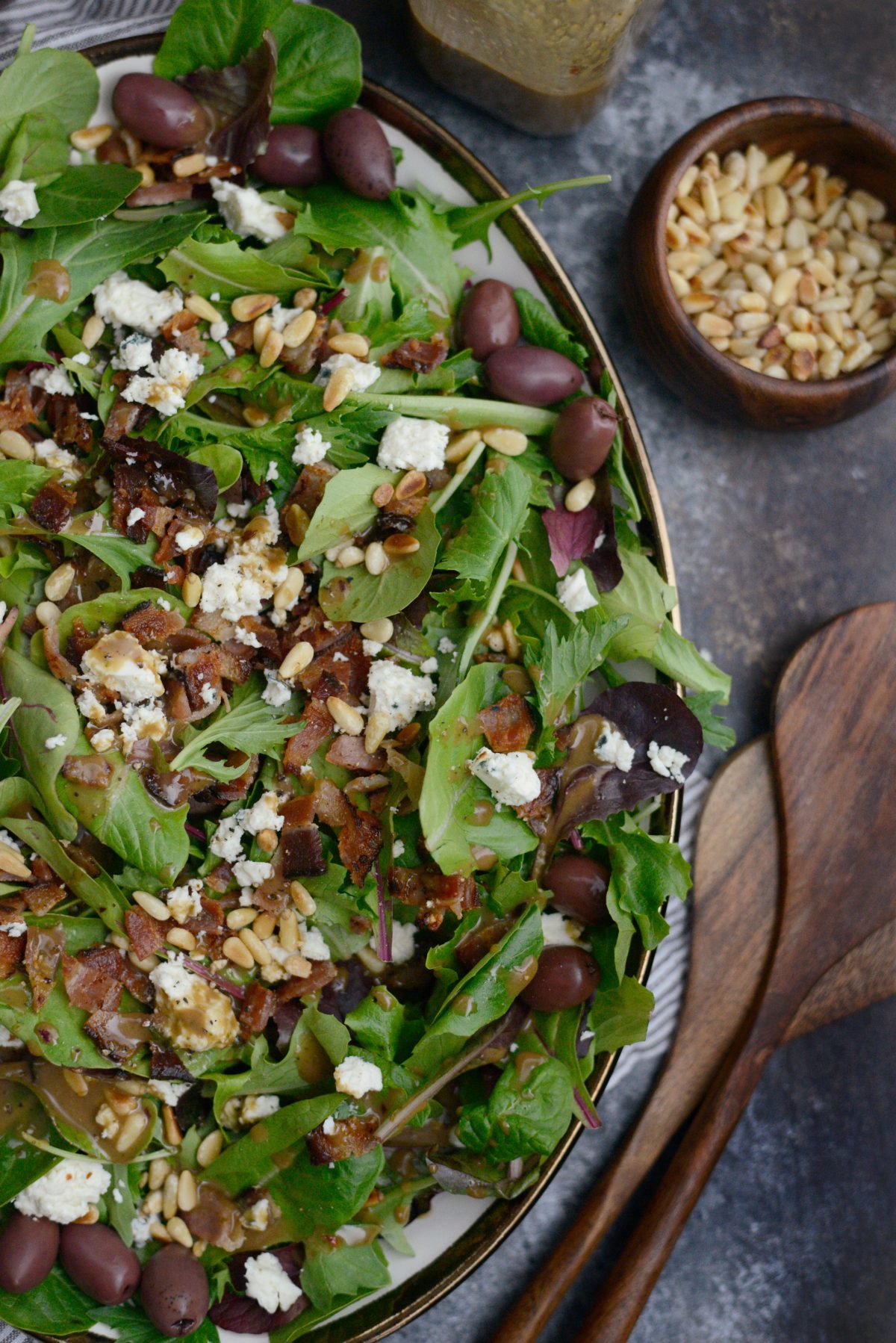 Bacon Blue Cheese House Salad