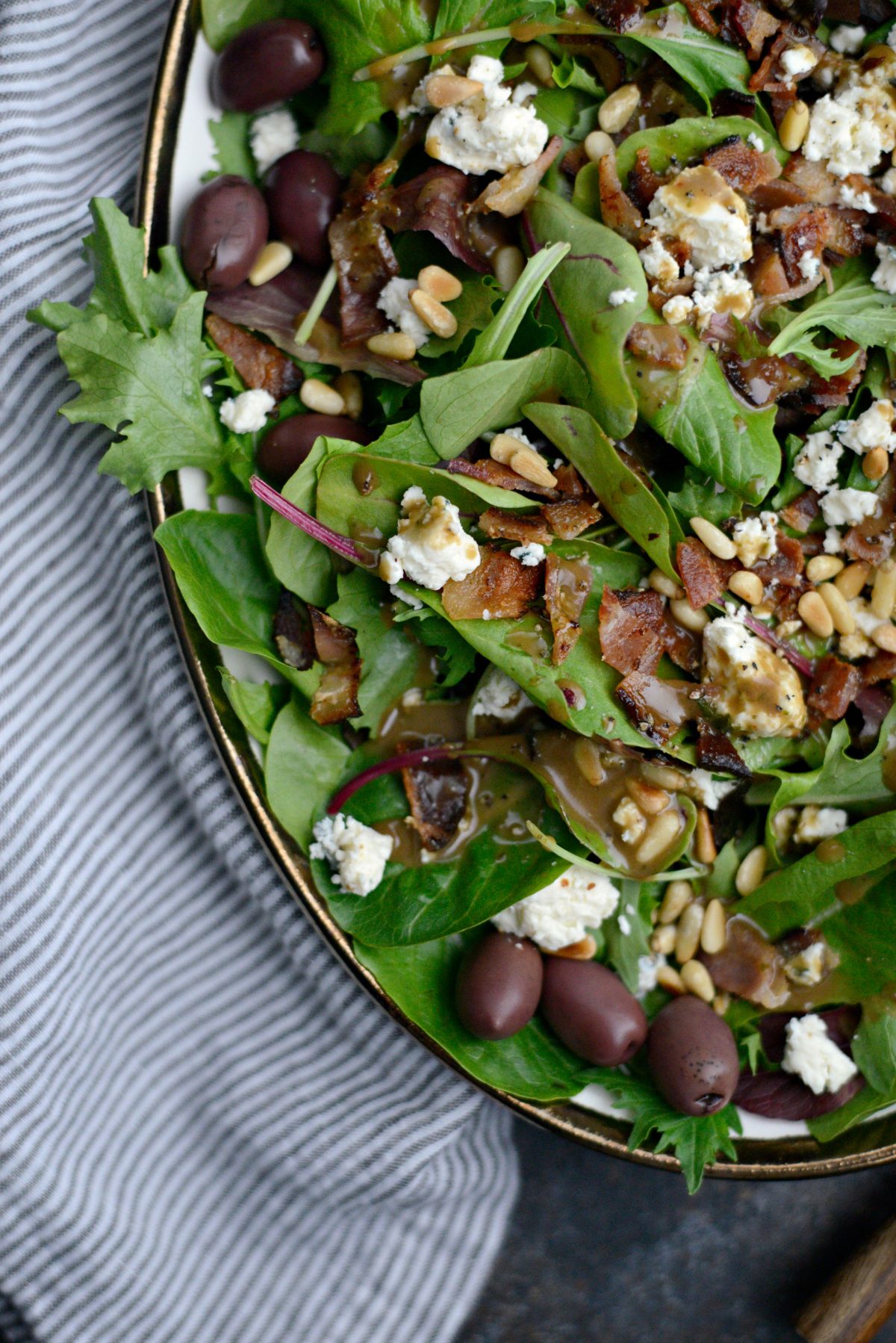 Bacon Blue Cheese House Salad 