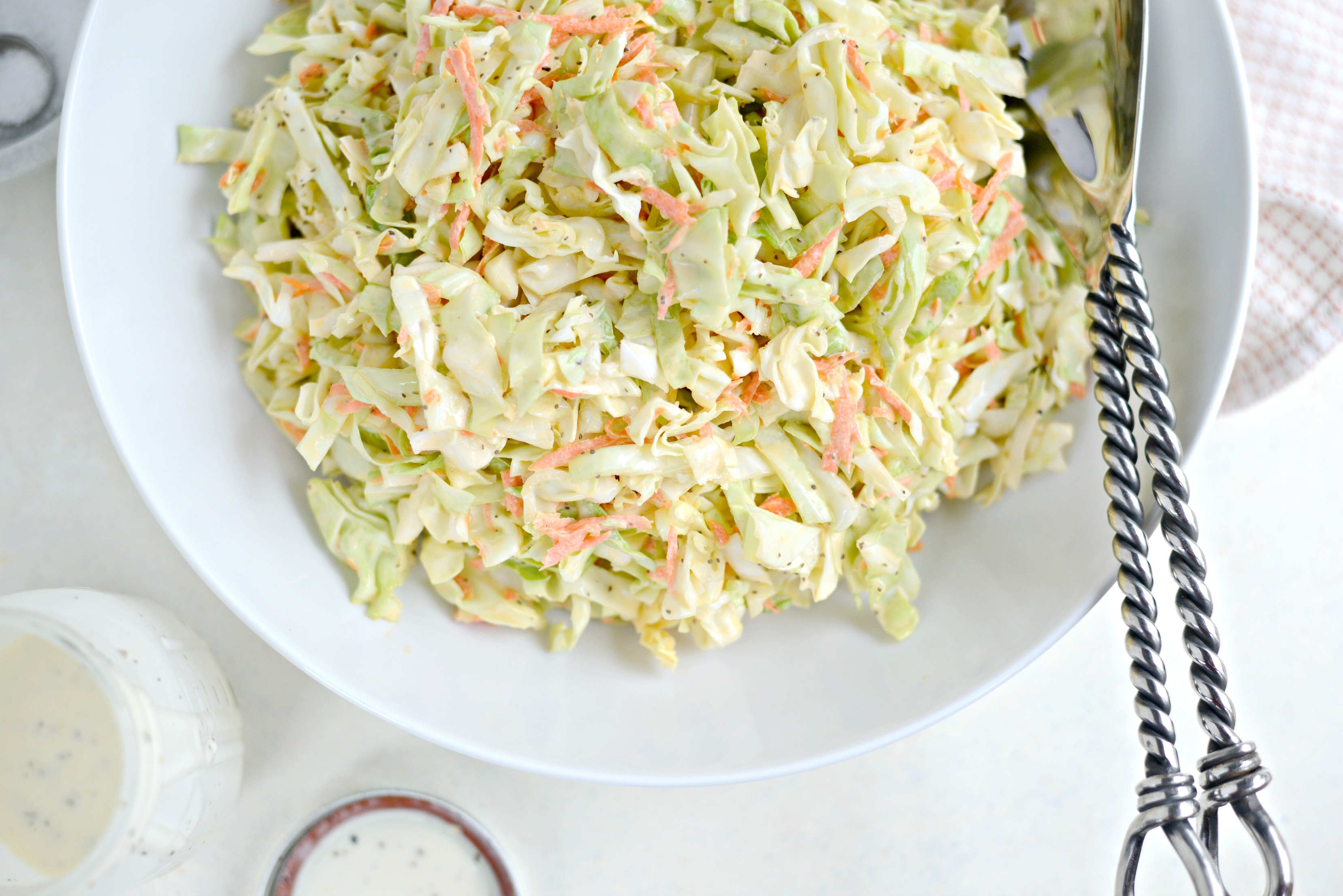 Classic Coleslaw Recipe with Homemade Dressing - Simply Scratch