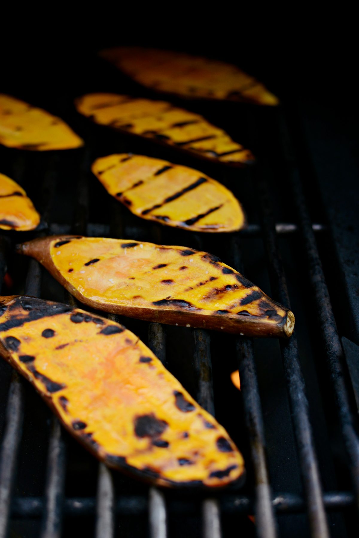 grilling sweet potatoes