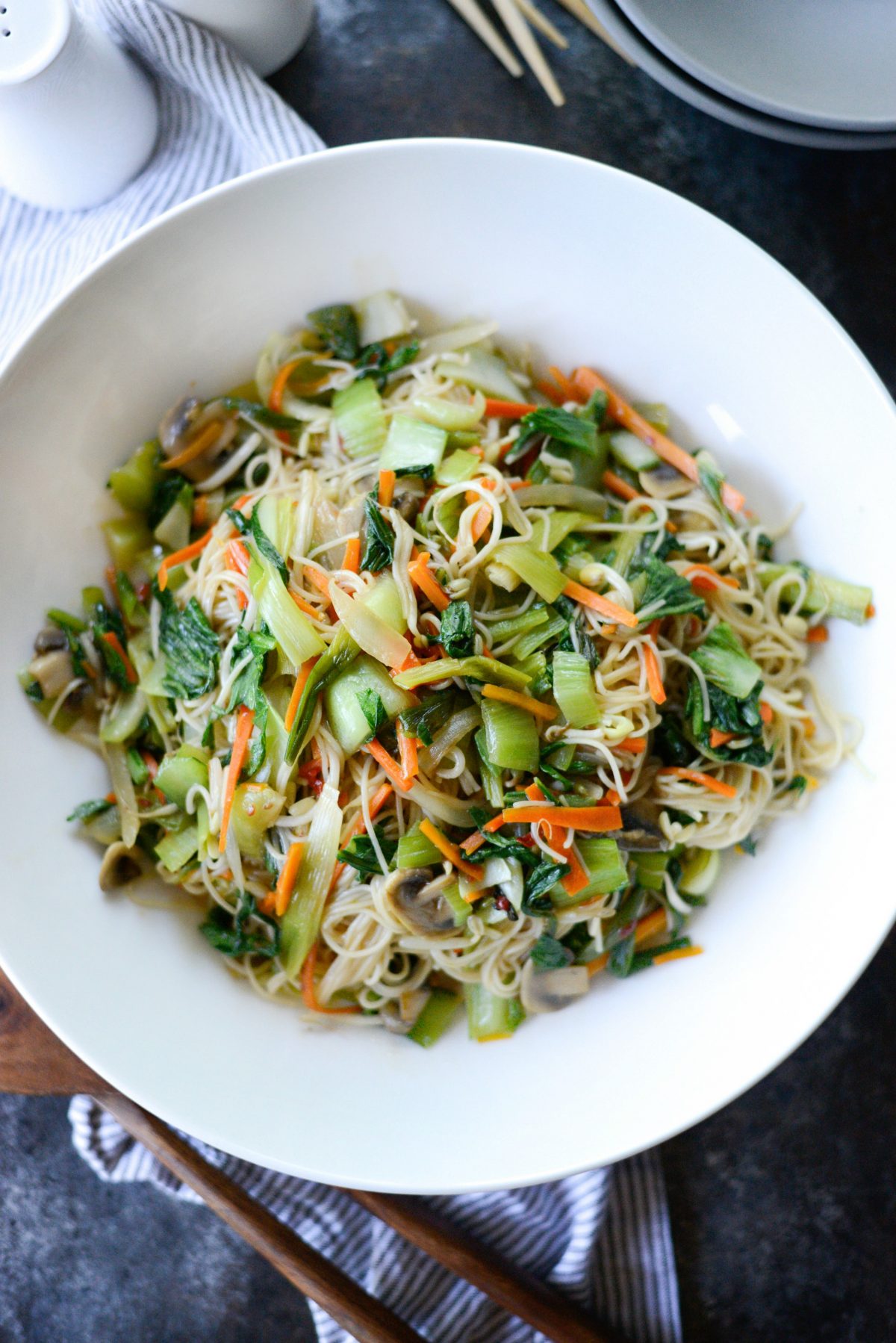 Chinese Vegetable Noodle Stir-Fry