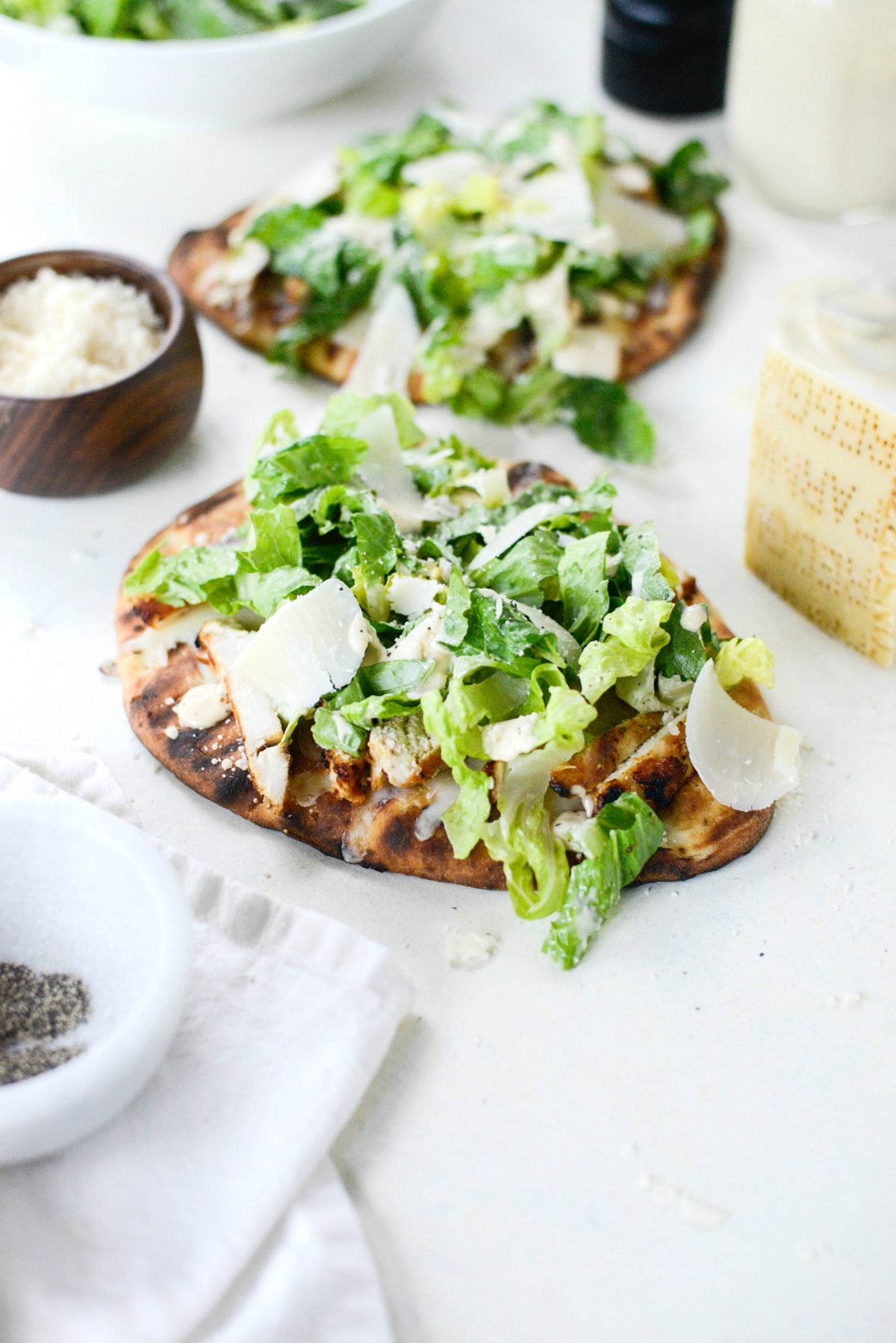 Grilled Chicken Caesar Pizza