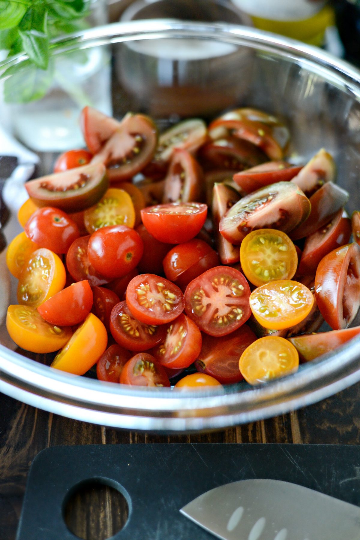 tomatoes in a bowl