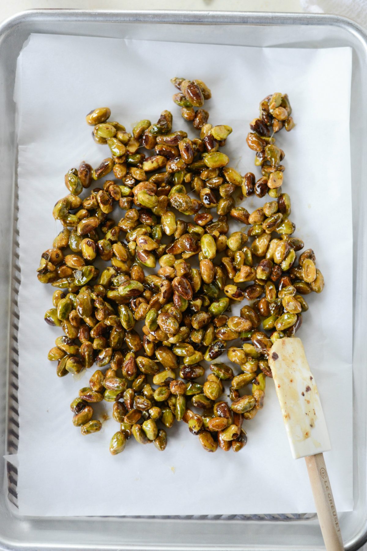 candied pistachios