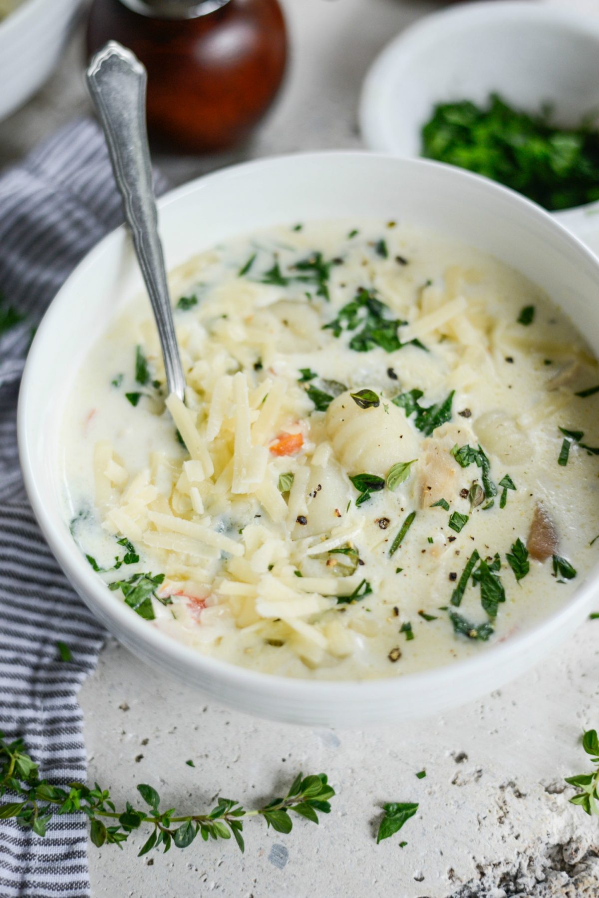 Creamy Chicken Gnocchi Soup