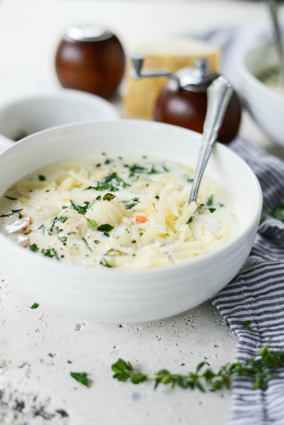 Creamy Chicken Gnocchi Soup