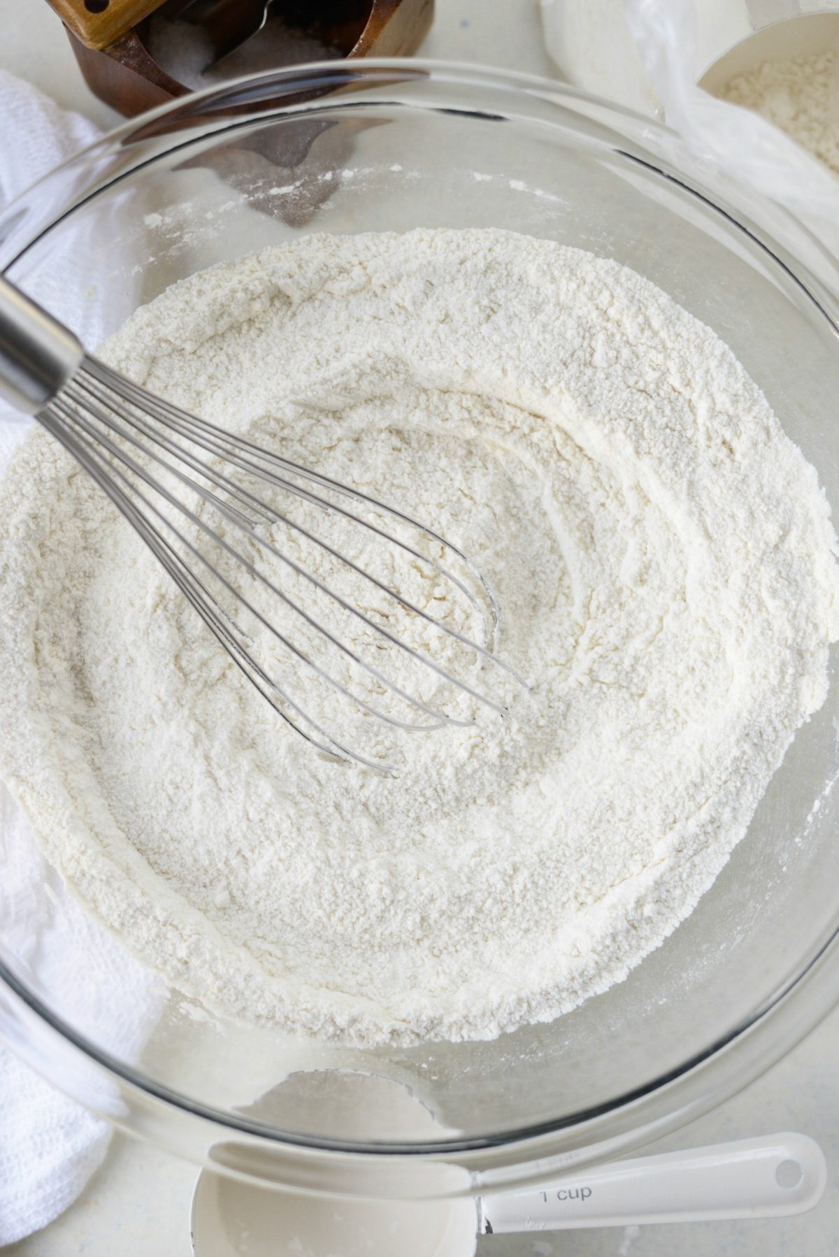 whisk together dry ingredients