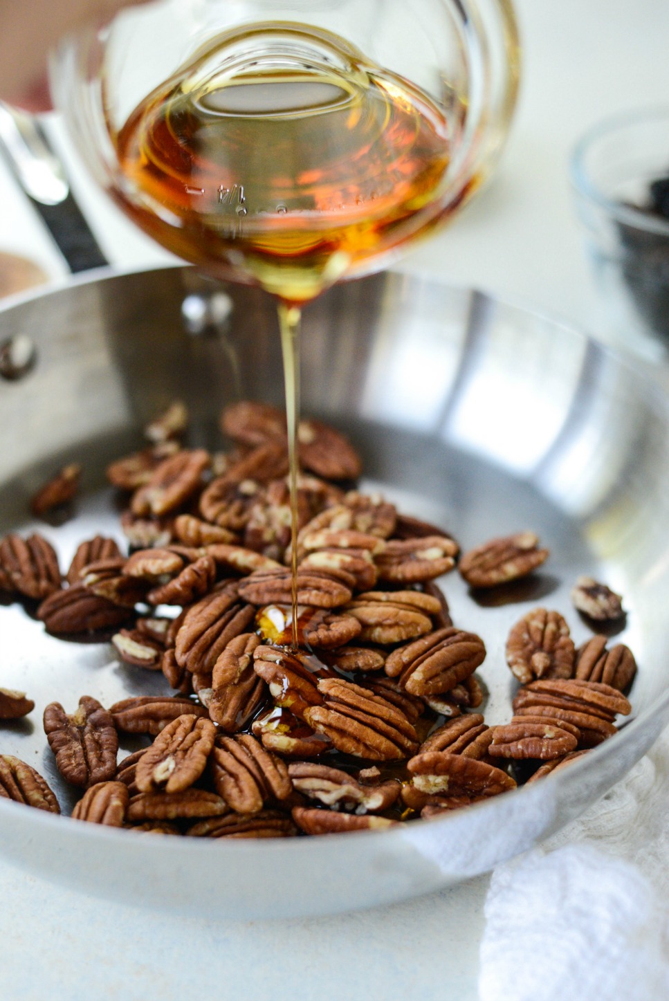 maple candied pecans