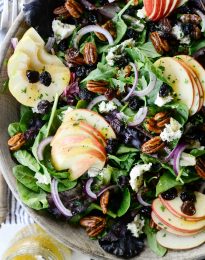 Michigan Cherry Salad with Cider Dijon Dressing