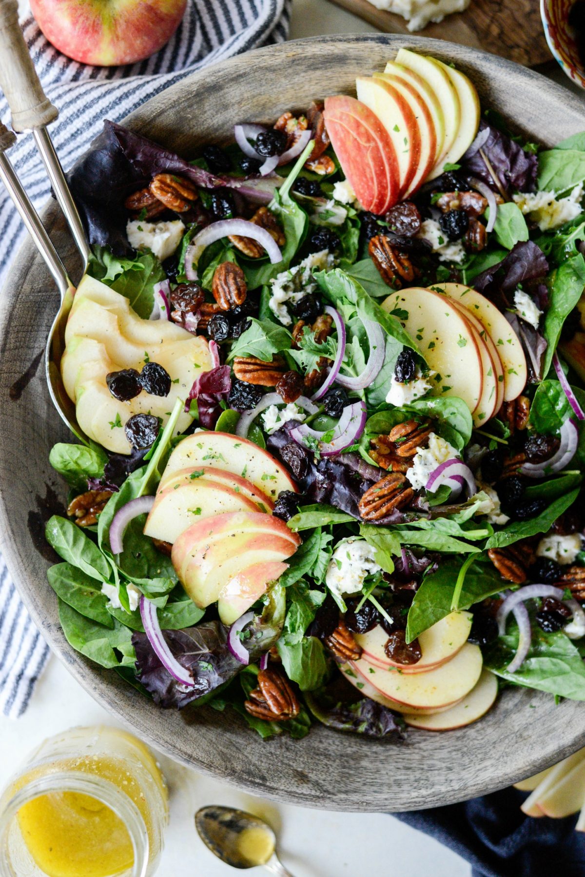 Michigan Cherry Salad with Cider Dijon Dressing