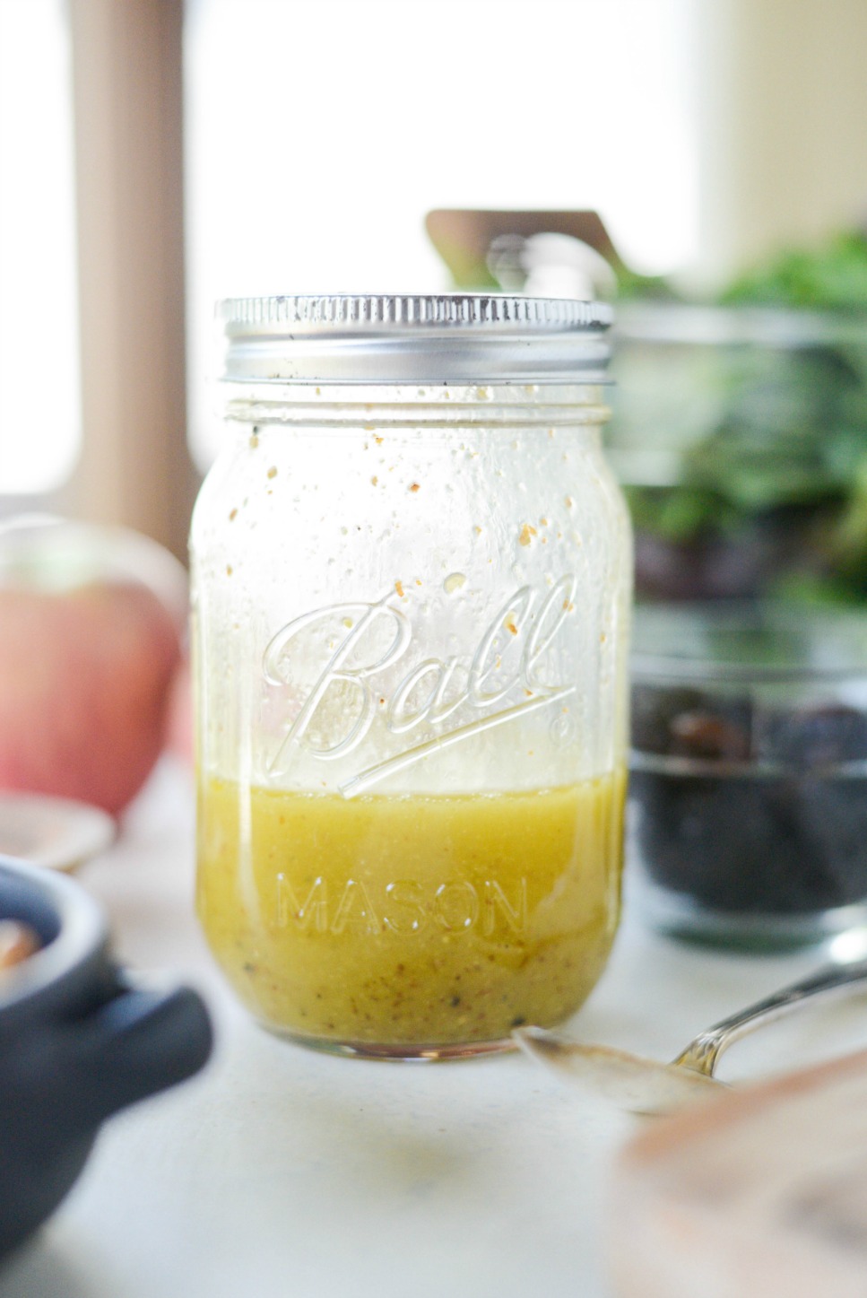 cider dijon dressing combined