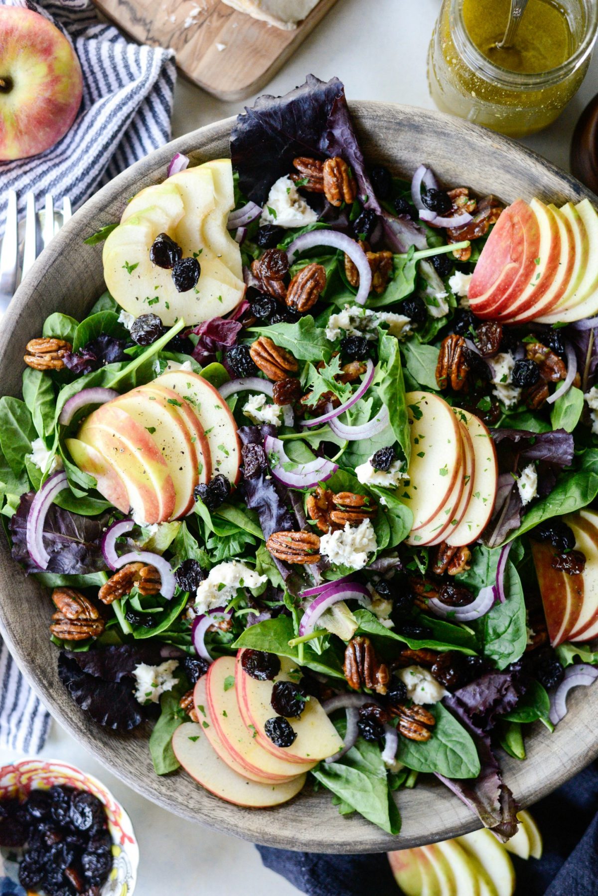 Michigan Cherry Salad with Cider Dijon Dressing