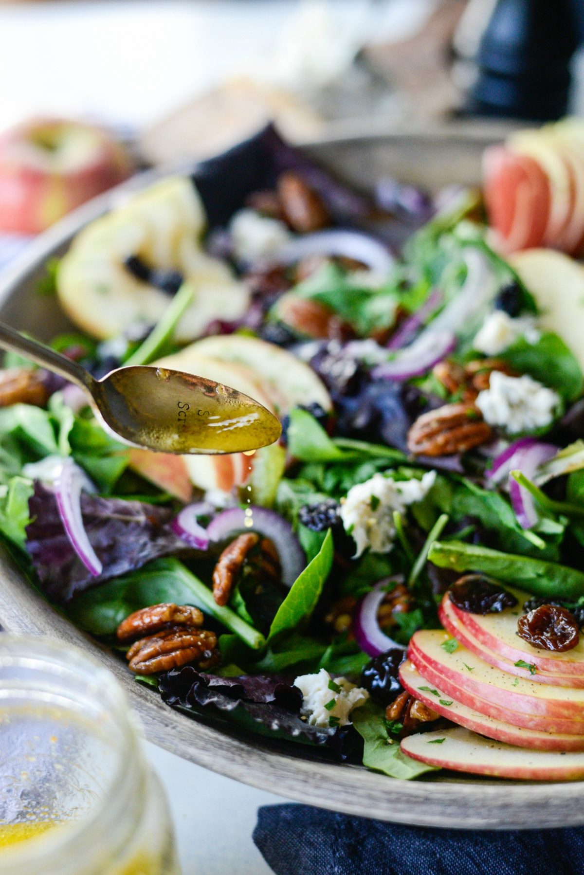 Michigan Cherry Salad with Cider Dijon Dressing