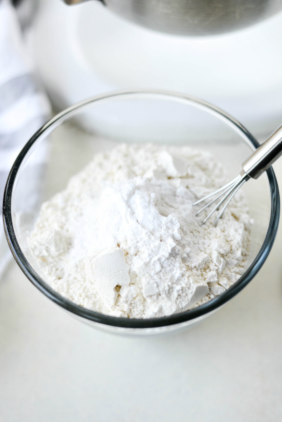 in a bowl, combine dry ingredients.