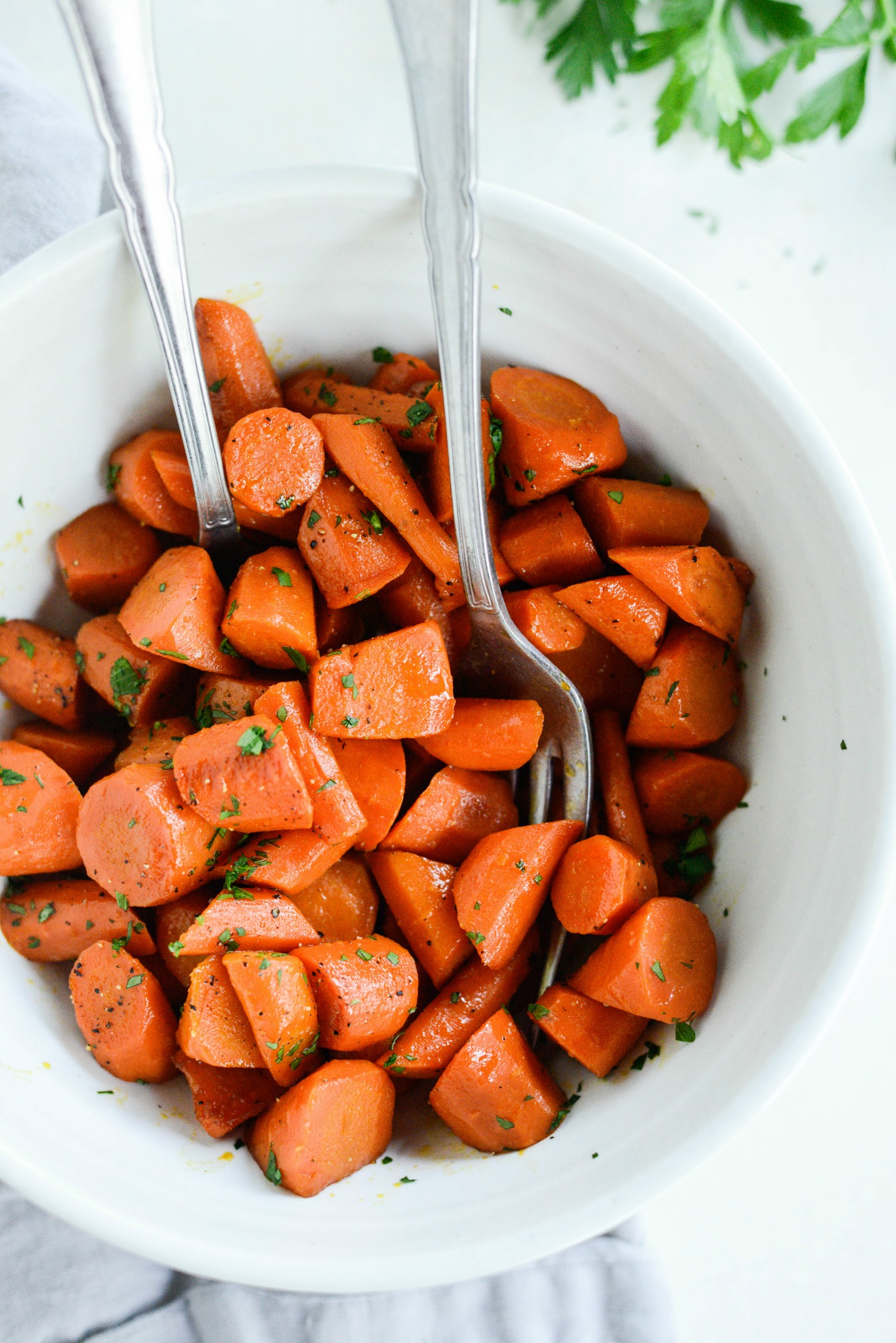 Easy Brown Sugar Glazed Carrots - Simply Scratch