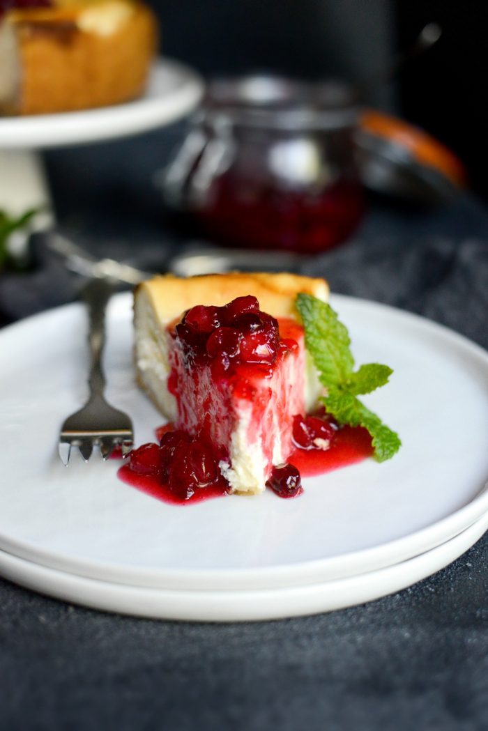 Goat Cheese Cheesecake 