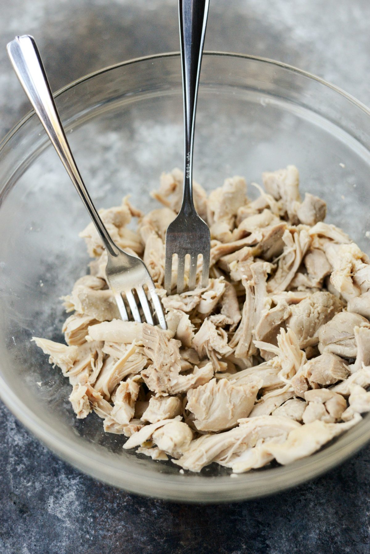 poached chicken