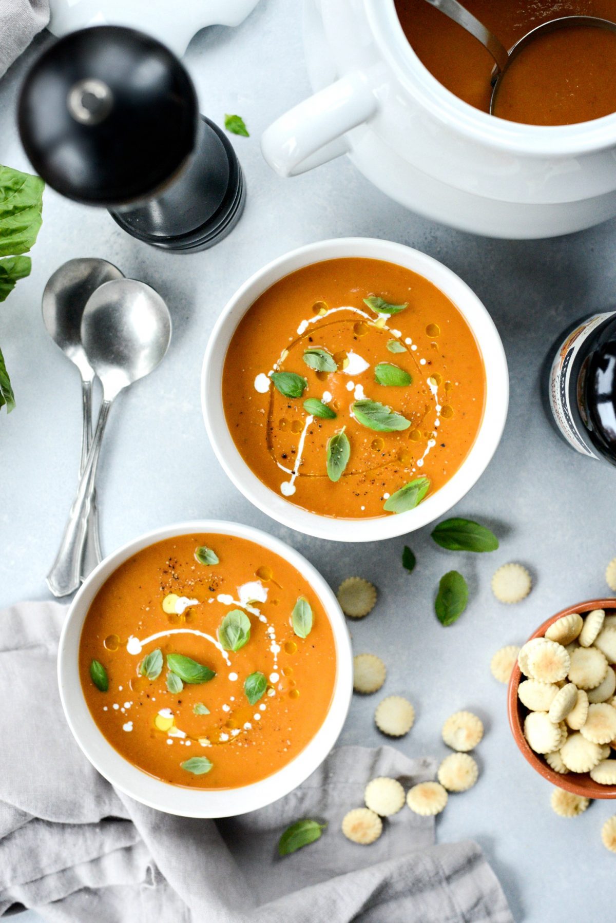 Roasted Tomato Pumpkin Soup