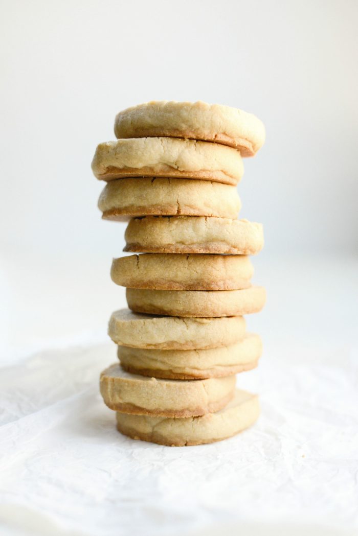 Tahini Shortbread Cookies