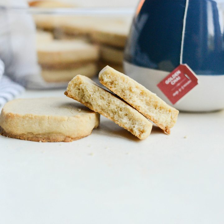 Tahini Shortbread Cookies Simply Scratch