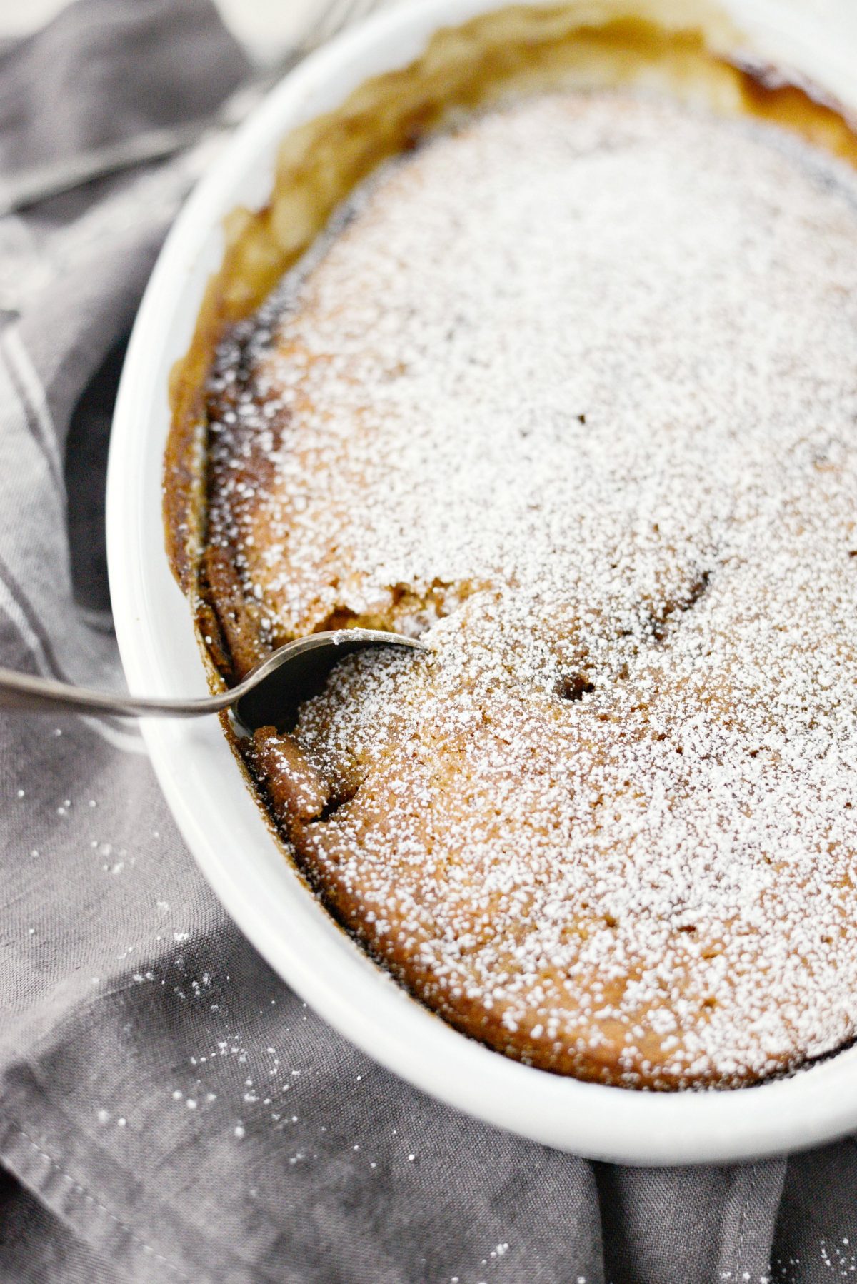 Warm Pumpkin Pudding Cake 