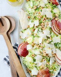 Shaved Brussels Sprout Salad